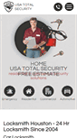 Mobile Screenshot of locksmith-houston.com